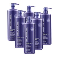 폴미첼 플래티넘 플러스 퍼플 샴푸 미디움다크 헤어 1L Paul Mitchell Platinum Plus Purple Shampoo, 6개