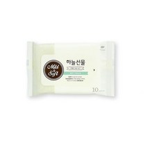 하늘선물 물티슈 (10매) 휴대용 아기물티슈, 쿠팡 본상품선택