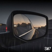 SM7 맞춤형 방수필름 발수코팅 사이드미러, 방수필름62번
