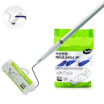 일음쇼핑^^mMK_ C-10 60회 테이프클리너 3단롱핸들+케이스+리필4 크리너 털클리너 강아지 먼지 고양이일medi^^, ab^^선택없는