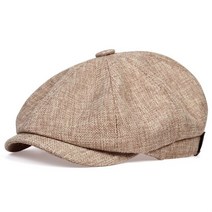 남성 캐주얼 뉴스 보이 모자 봄 여름 얇은 레트로 베레모 야생 남여 팔각형 패션 힙합 gorras, [06] 카키색
