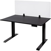 앉은책상 좌식책상1800 낮은컴퓨터책상 2인용좌식책상 80*30CM 스탠드 업 데스크 스토어 ReFocus 클램프 온 아크릴 디바이더 파티션 Sneeze Guard Shield, 01 SMT022051910