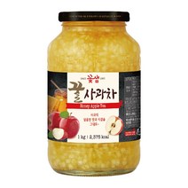 꽃샘 꿀 사과차, 2개, 1kg