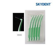 스카이덴트 001 5개입 치간칫솔 SSSS 임플란트 교정장치 교정용 교정 관리 치간치솔 휴대용 여행용