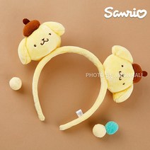 산리오 캐릭터즈 깜찍한 인형 머리띠 놀이동산 파티 봉제인형 시나모롤 쿠로미 마이멜로디 폼폼푸린