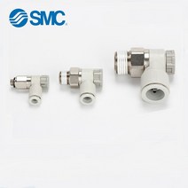 SMC 엘보 유량 제어 밸브 피팅 AS1201F/AS2201F/AS3201F-M5/01/02/03-04A/06A/08/10SA, 08 AS2201F-01-06SA
