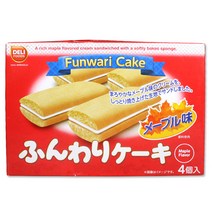 델리 메이플 플레이버 케이크 72g, 48개