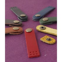 퀼팅맘 가방부자재 이태리 베지터블 가죽 사시꼬미 스냅 똑딱이 똑딱단추 일자 P813, 카멜브라운