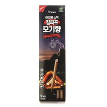 산도깨비 킬파프 모기향 야외용 스틱 5개입/모기약/모기퇴치/해충퇴치기, 1개, 5개입