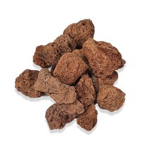 [미성종합자재] 화산사 송이석 자연석 자갈 블랙 20kg, 레드