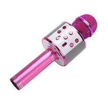 아이돌 마이크 무선 휴대용 ktv usb 플레이어 전문 스피커 휴대용 가라오케 크리스마스 녹음 홈 파티, 협력사, 분홍