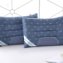 심쿵 결명자 자석 숙면베개, 01. 네이비 40X60, 1개