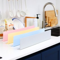 운디네 접착식 실리콘 싱크대 물막이 워터펜스, 블루, 색상선택:블루, 1개