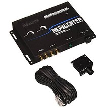 AudioControl Epicenter 디지털 베이스 컨트롤 프로세서 유선 리모컨이 있는 자동차 오디오 인핸서 블랙