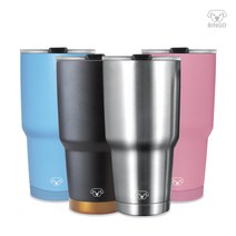 [빙고]대용량텀블러 수분보충 (텀블러900ml+방수뚜껑) 헬스 빅텀블러, 핑크