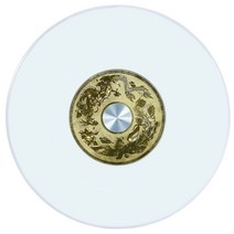 중국회전식탁 회전테이블 업소용 원탁 정원 턴 플레이트 유리 대형 디스크 턴 레스토랑, Dragon and Phoenix Chengxia, 9-공식 표준