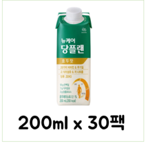 뉴케어 당플랜 곡물맛 200ml 30팩 아침간편식 당뇨영양식, 30개