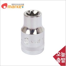 공구세상 지니어스 2009227 1/4in 별소켓/E 10/13
