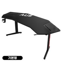 아우스 JET 프리미엄 카본 LED 게이밍책상 컴퓨터책상 1800, 혼합색상