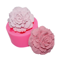 [드그라쎄]실리콘몰드 - 볼록 카네이션 몰드 [1구]