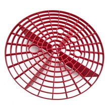 세차버킷 투명버킷 세차 바구니 바스캣 통 물통 세차 액세서리 사이클론 집진기 세차 모래 필터 격리 그물, 01 red