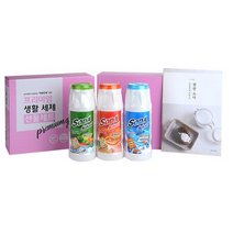 소다스쿨 프리미엄 생활세제 용기 3종 선물 세트, 9세트