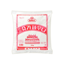 와플 마카롱을 업그레이드 해주는 슈가파우더 초미립분당 데코화이트, 엄마손 슈가파우더 3kg