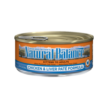 1+1내추럴발란스 닭고기&닭간 고양이 캔 156g
