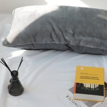 잠잘오는베개 목편한 빨아쓰는 세탁가능한 베개, 그레이