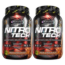 머슬테크 니트로 테크 웨이 아이솔레이트, 907g, 2개