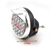 12V - 80V 오토바이 LED 수정된 슈퍼 밝은 강한 빛 48V 60V 72V 전기 세발 자전거 ATV UTV Go karting, 02 37 bead LED Light