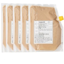 [간편한식] 국내산 돈골 농축액 엑기스 5kg 300인분 돼지국밥 감자탕 순대국 즉석국 맛집육수 즉석국 찌개 간편조리, 5kg(1kgx5개입)