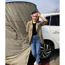 꼬리텐트 차박 텐트 테일 원터치 캠핑 차량용 카라반 도킹, 옵션4