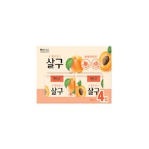 크리오 동산 살구 화장 세안 비누 100g 4입 X 1세트