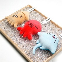 모찌타운 모찌 씨푸드 휴대용손난로 핫팩인형, 옵션/모찌_문어