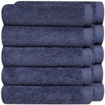 100장 업소용 150g 인쇄무료 모텔 호텔 펜션 미용실 요양원 기념 수건 타올, H150g-클래식블루100장