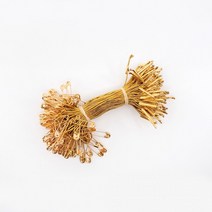 옷핀 실고리(골드핀+골드끈) 약100개 택고리 상표 라벨 택끈 택핀, 단품, 단품