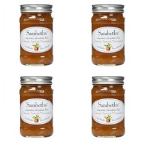 사라베스 오렌지 살구 마말레드 잼 스프레드 510g 4팩 Sarabeths Orange Apricot Marmalade Spread 18oz, 4개