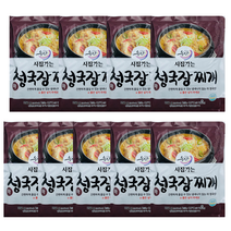 시집가는농산 시집가는청국장 350g x9개 즉석국 즉석탕