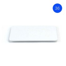 업소용 슬림평직사각 백스톤 접시 36호, 단품