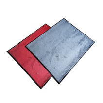 오션 현관매트 120x100 레드 카페트재질 물빠짐 먼지포집 호텔 로비 출입구 레인매트 발판, 단품