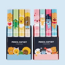 카카오프렌즈 연필캡세트 연필캡4p, 연필캡 B, 1개