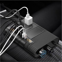 차량용 멀티 인버터 200W 220V 12V / 24V 겸용 N1-3, 본품 N1-3, 고속충전케이블 Q3, 1개