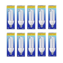 번개표 삼파장 형광램프 30W EFQR30EX-D, 주광색, 10개