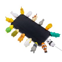 아이폰 갤럭시 충전기 예쁜 동물 케이블 보호캡 15종, 다람쥐