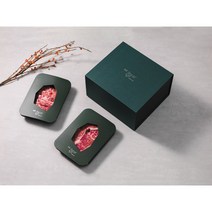 1+ 등급 명품 원뿔 한우 선물세트 초특가 명절선물 눈꽃세트 1.8kg, 꽃등심 300g+차돌 200g, 기본포장, 1월12일