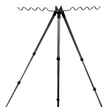 부산가자낚시-아키나리 3단 삼각 받침대-원투받침대, 은색(일반형)