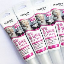 GS모아 홈 실리콘 E-7100(백색)100ml, 제이에스산업쿠팡 본상품선택