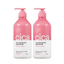 더마앤모어 시카 리페어 샴푸 극손상 모발용, 2개, 600ml