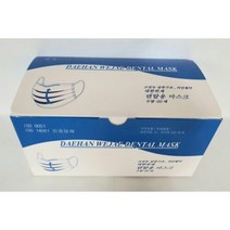대한위재 덴탈마스크 대형(화이트), 1개